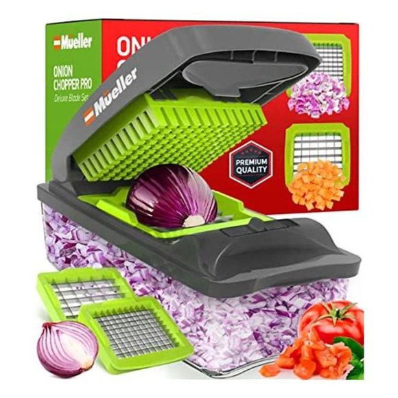 Mueller Onion Chopper, Vegetable Chopper with Container - Picture 9 of 9